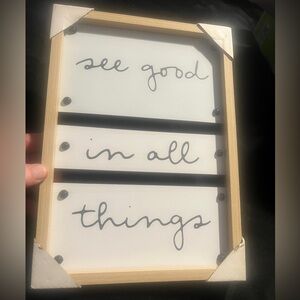 Wall Decor For Your Home or Office or a gift . 9.5”x13” NWT